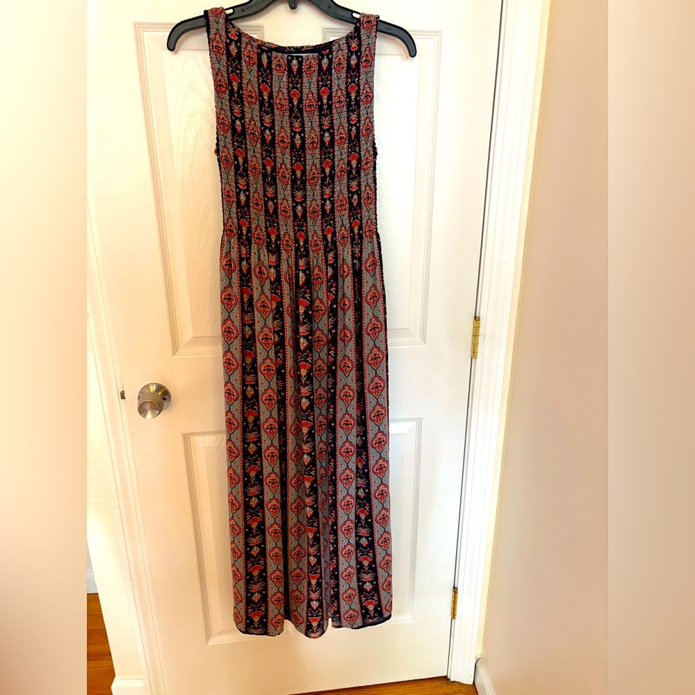 Hill House Red and Black Nap Dress